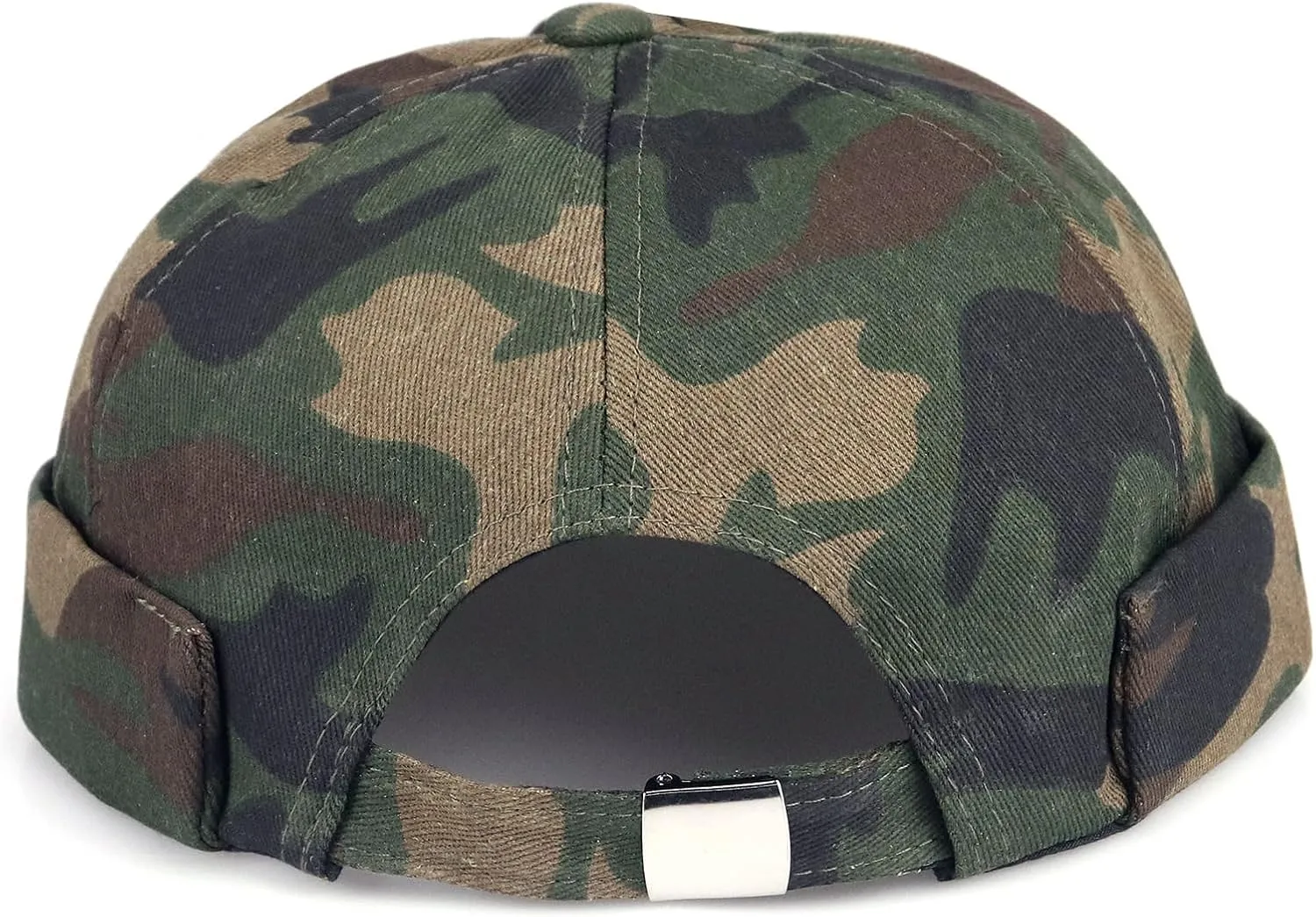 3 Pack Mens Brimless Skullcap Sailor Docker Cap Rolled Cuff Retro Beanie Hat