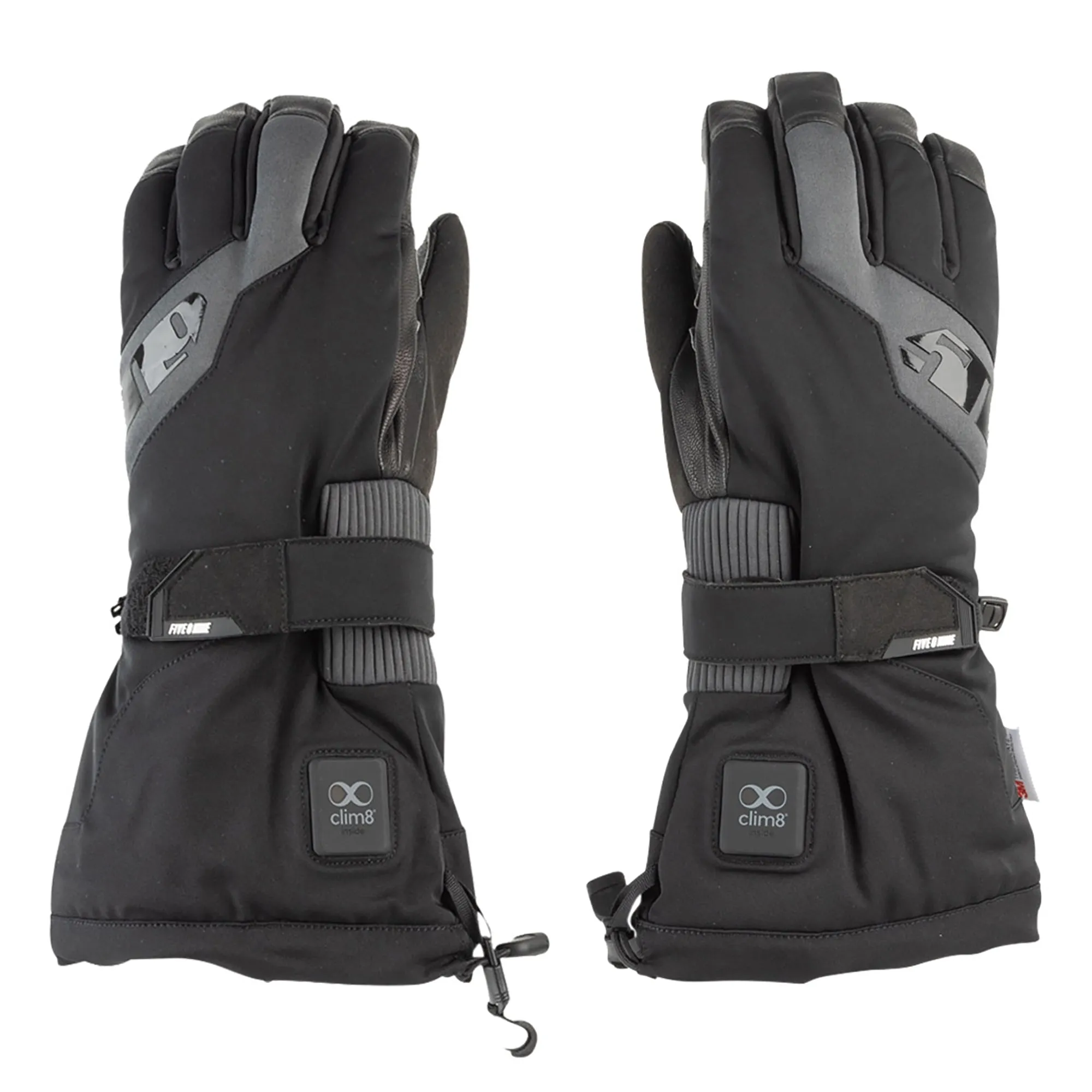 509 Backcountry Ignite Gauntlet Snowmobile Gloves Black