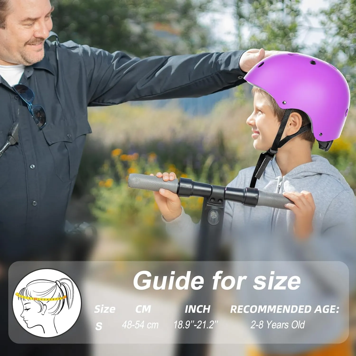 67i Kids Bike Helmet Toddler Helmets for Ages 3-8 Years Old Girls Boys Kid Adjustable Skateboard Bicycle Helmets Multi-Sport Ventilation Skateboarding Cycling Scooter Roller Skate Helmet
