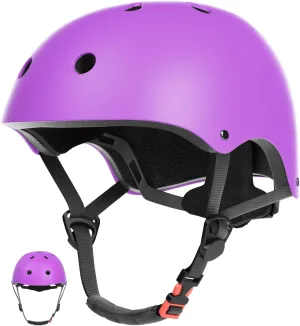 67i Kids Bike Helmet Toddler Helmets for Ages 3-8 Years Old Girls Boys Kid Adjustable Skateboard Bicycle Helmets Multi-Sport Ventilation Skateboarding Cycling Scooter Roller Skate Helmet