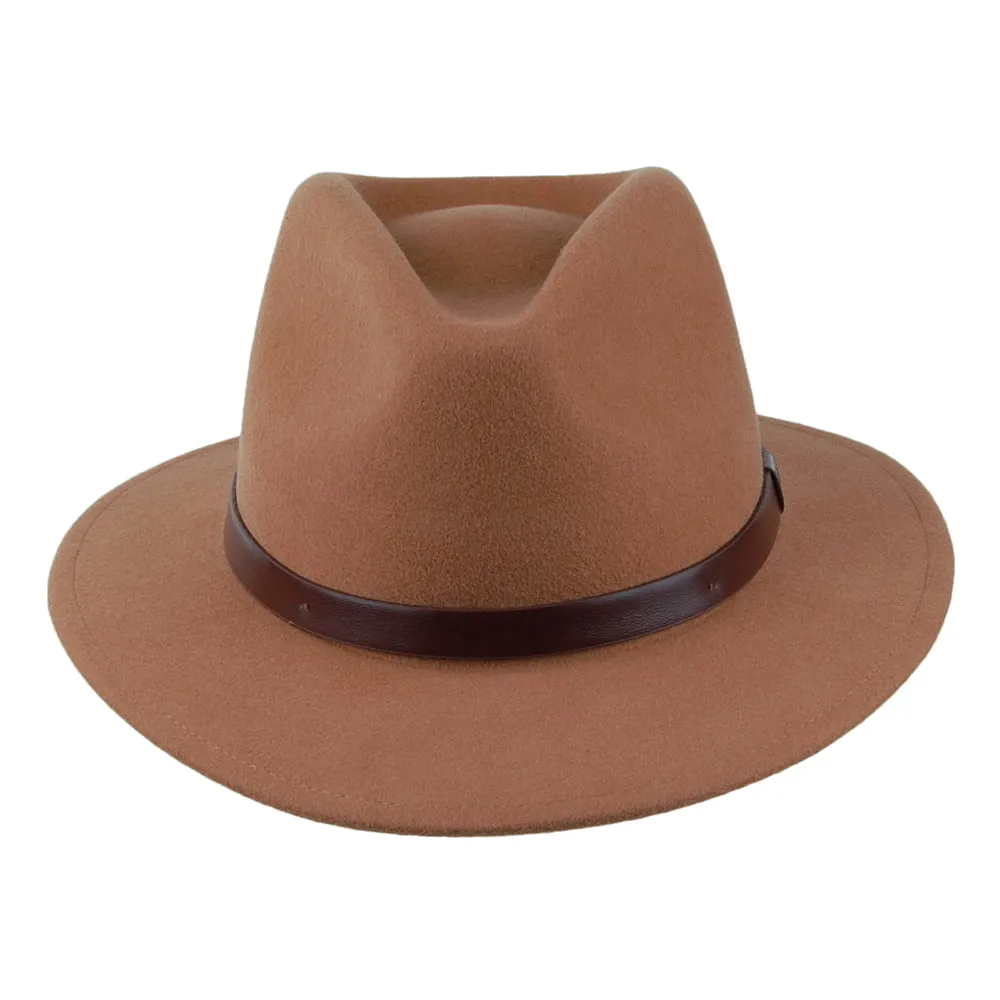 Brixton Hats Messer Fedora - Caramel