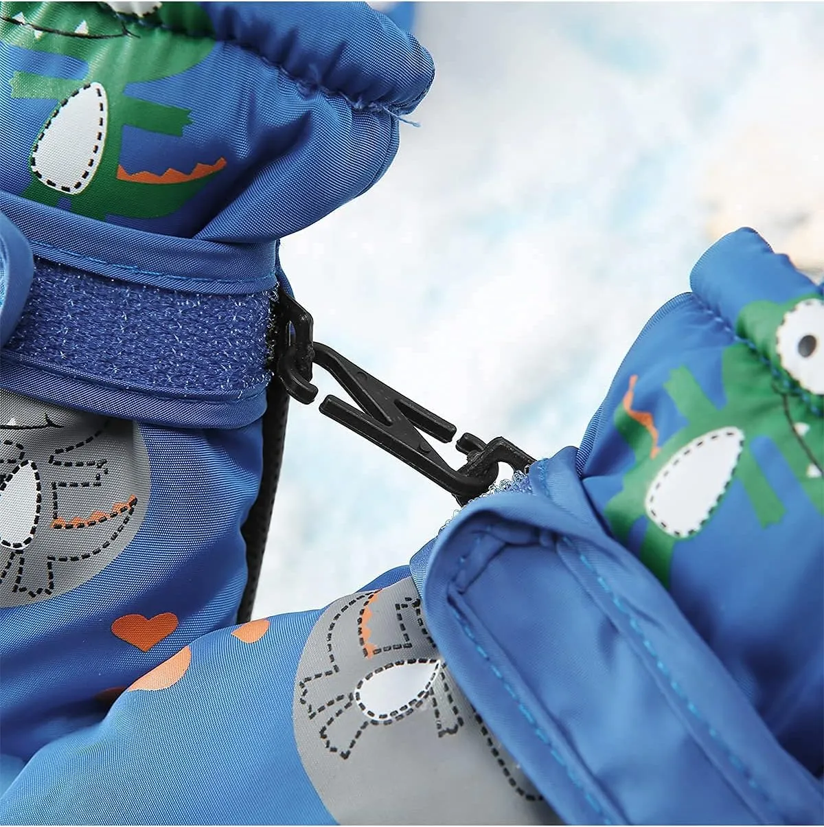 Century Star Winter Lined Fleece Toddler Mittens Waterproof Snow Mittens for Toddler Girls Boys Kids Snow Gloves Ski