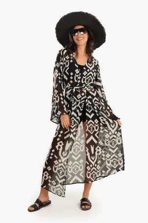 Chiffon Wrapped Dress