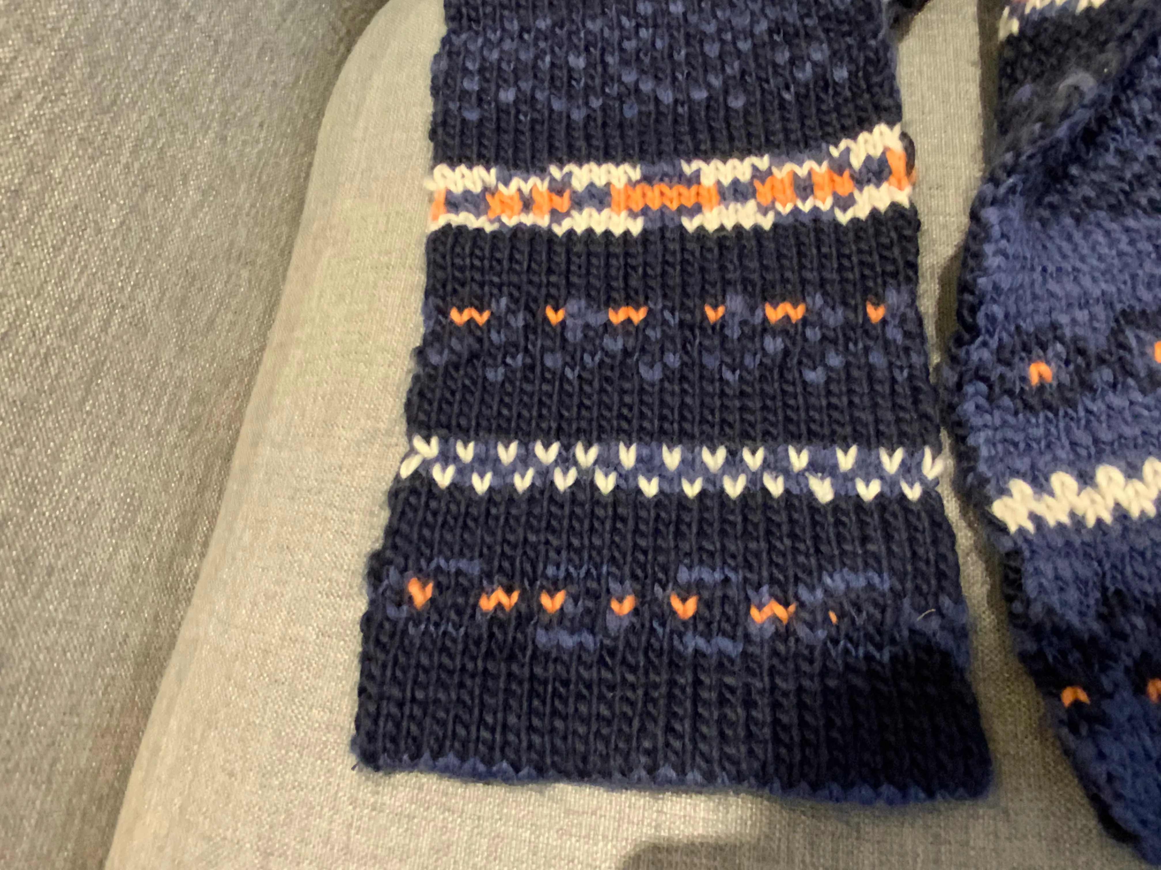 Cozy Knitted Wool Blend Scarf Boys Children
