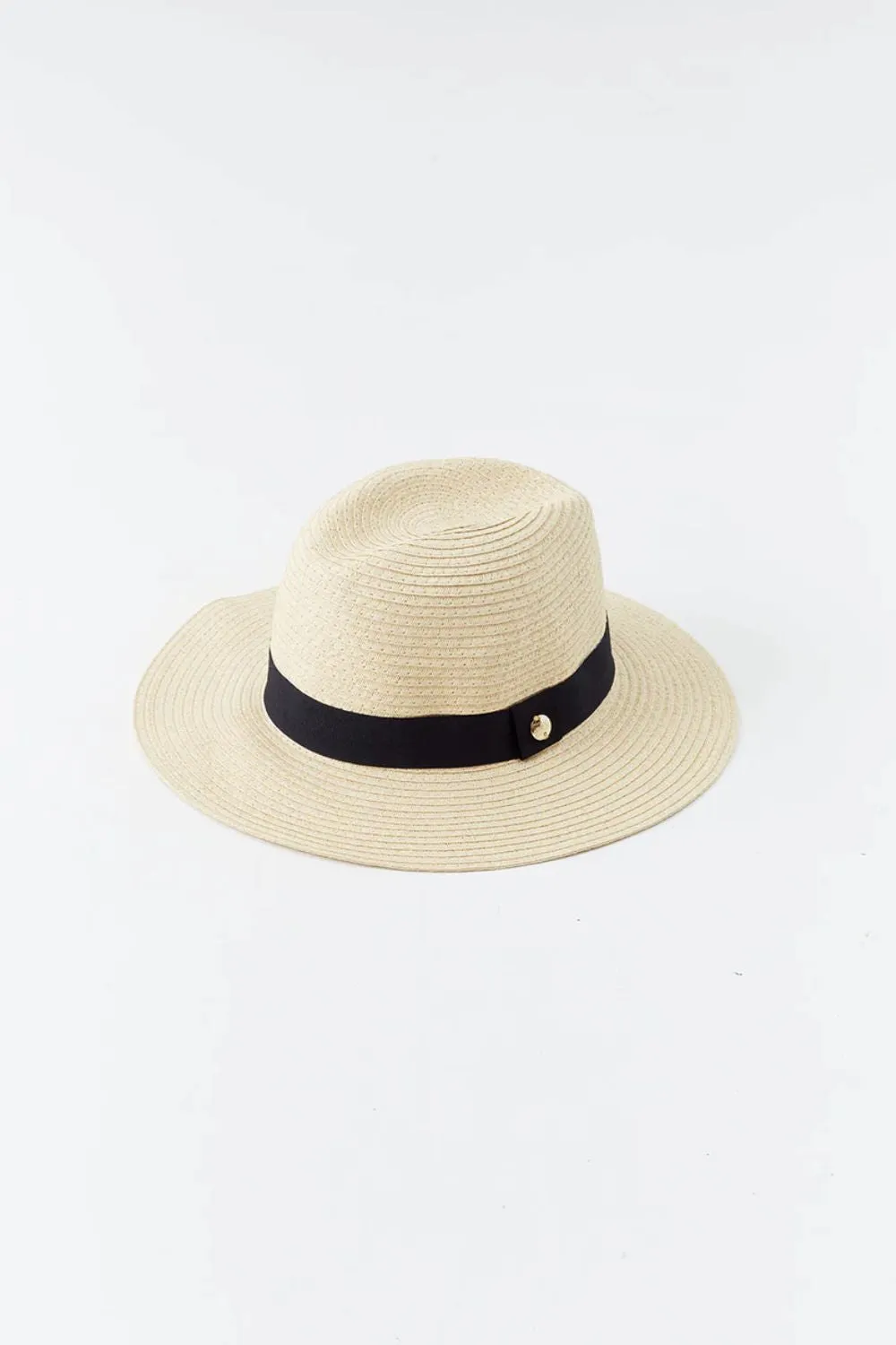 Fedora Beige/Black