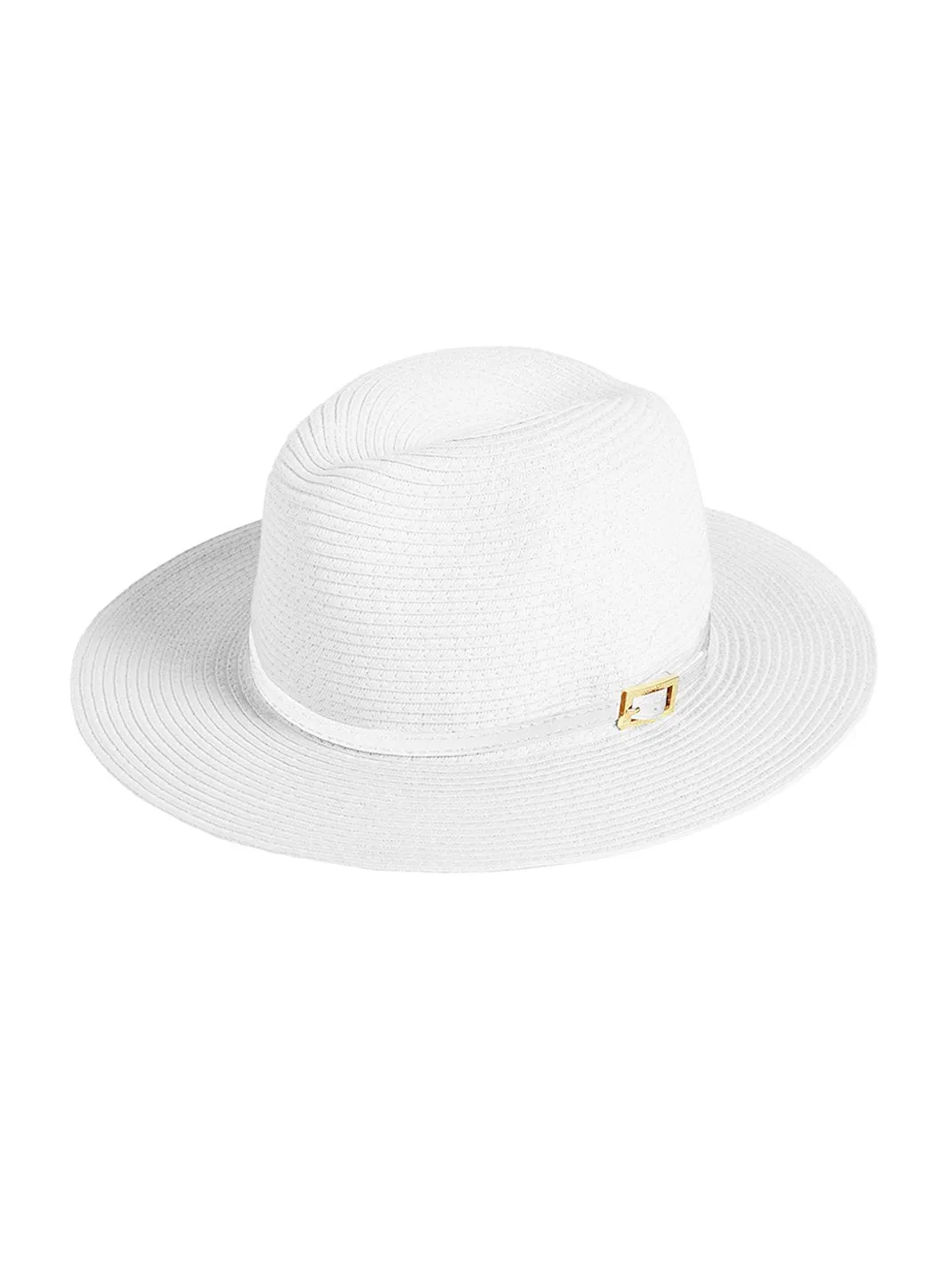 Fedora White/White