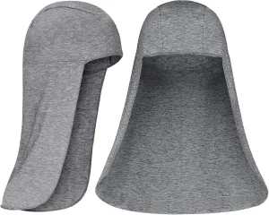 Geyoga 2 Pieces Hard Hat Sun Shade Cooling Skull Cap Neck Cover Elastic Fishing Hat for Women Men Outdoor
