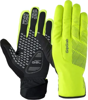 GripGrab Ride Waterproof Thermal Padded Cycling Gloves - Fleece Lined, Windproof, Winter Bike Gloves