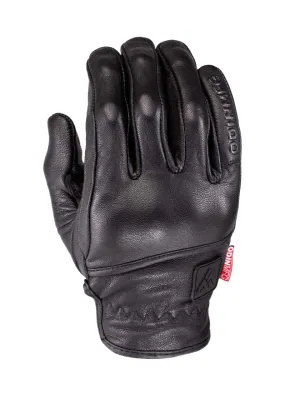 Heavy Hitters Women's Motorcycle Gloves - Black Smooth