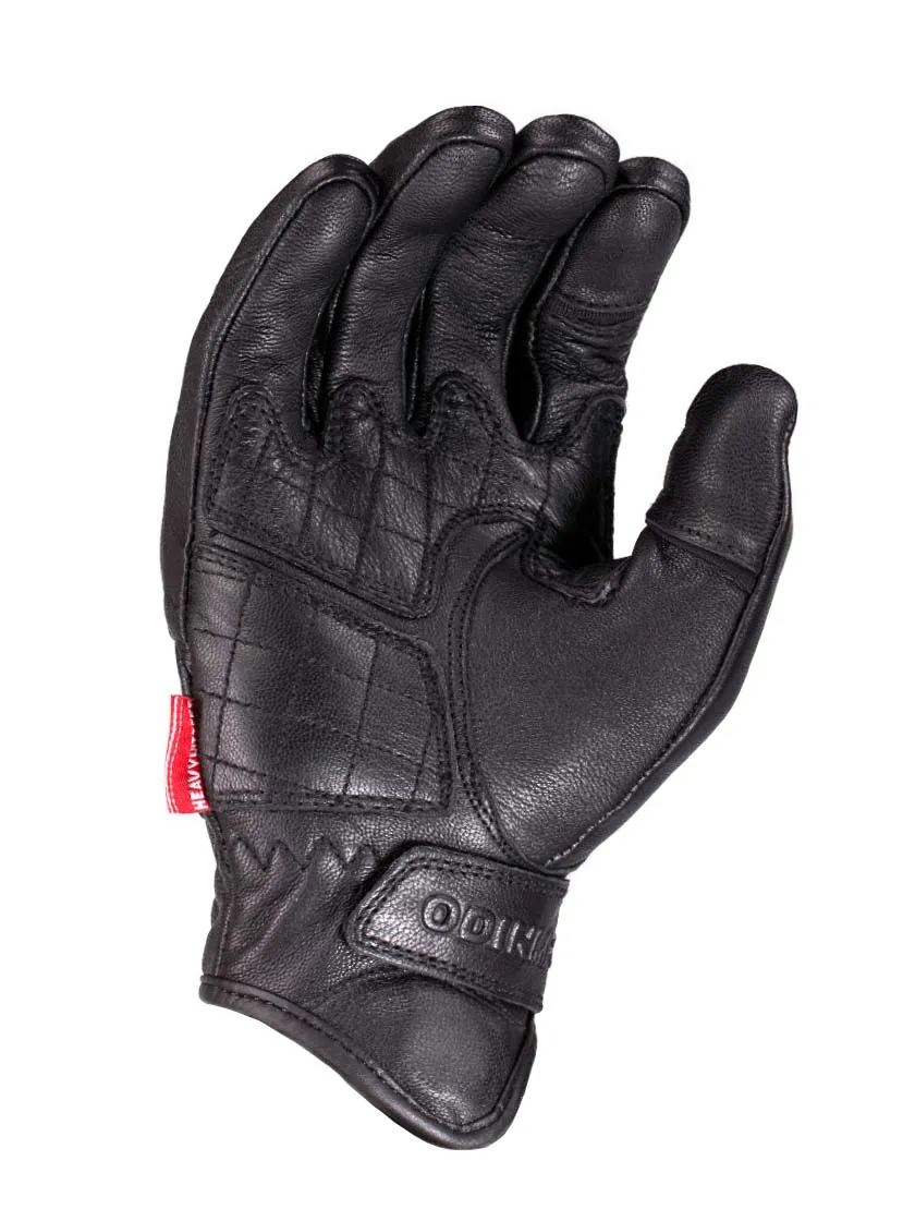 Heavy Hitters Women's Motorcycle Gloves - Black Smooth