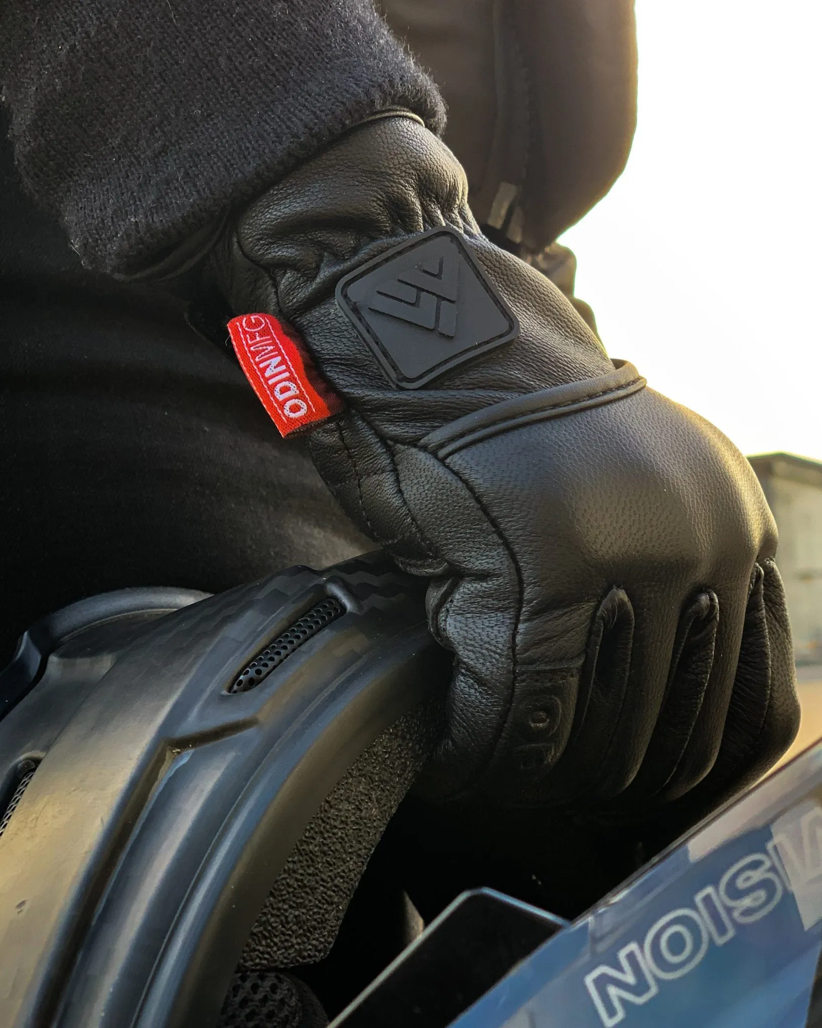 Heavy Hitters Women's Motorcycle Gloves - Black Smooth