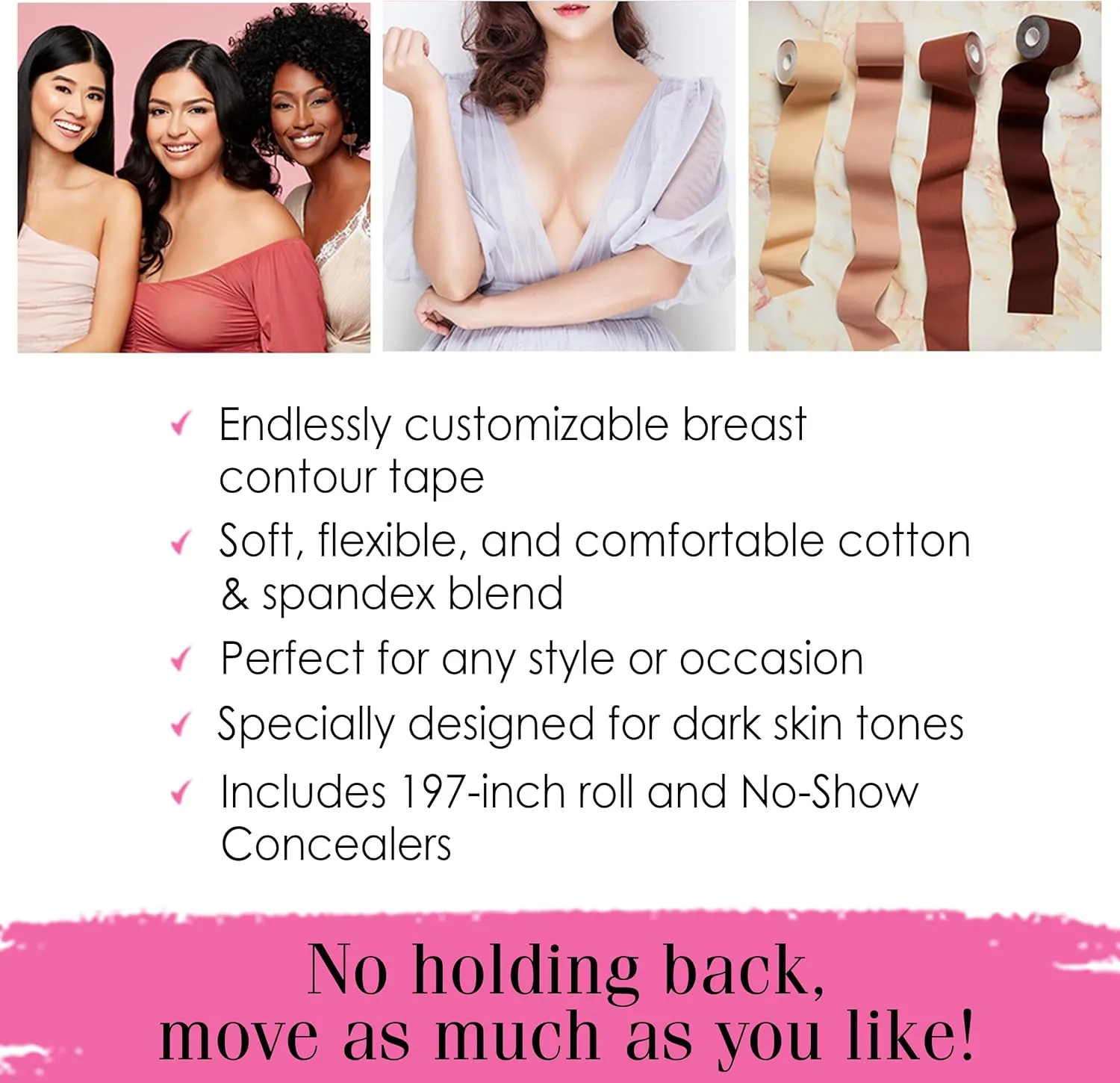 Hollywood Fashion Secrets Body Contour Tape
