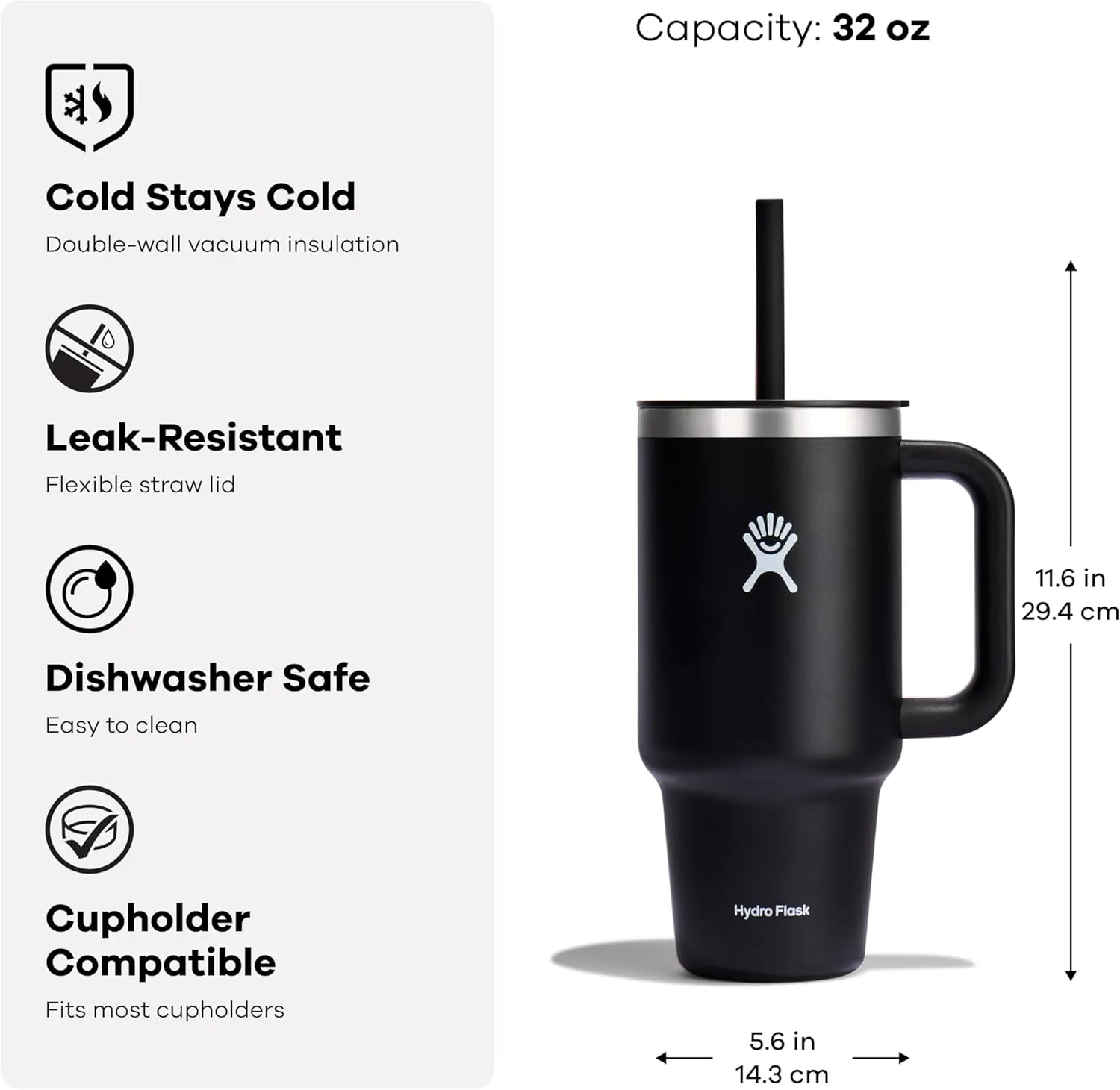 Hydro Flask 32 Oz Travel Tumbler Agave