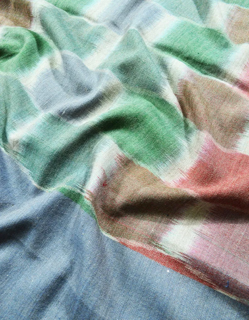light grey ekat design pashmina shawl 8003