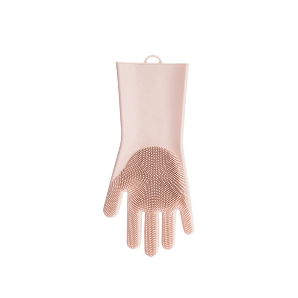 Magic Silicone Cleaning & Heat Insulation Gloves for Kitchen, Pot, Pan, Oven, and Cooking