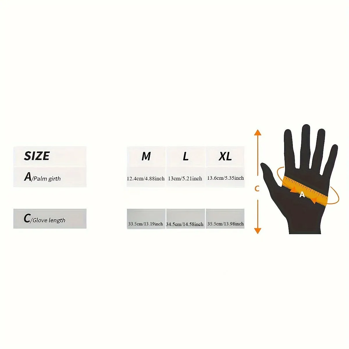 Men's Waterproof Ski Mittens with Drawstring Closure, Nylon Woven Fabric, Hand Washable - Thermal Insulated Gloves for Winter Sports