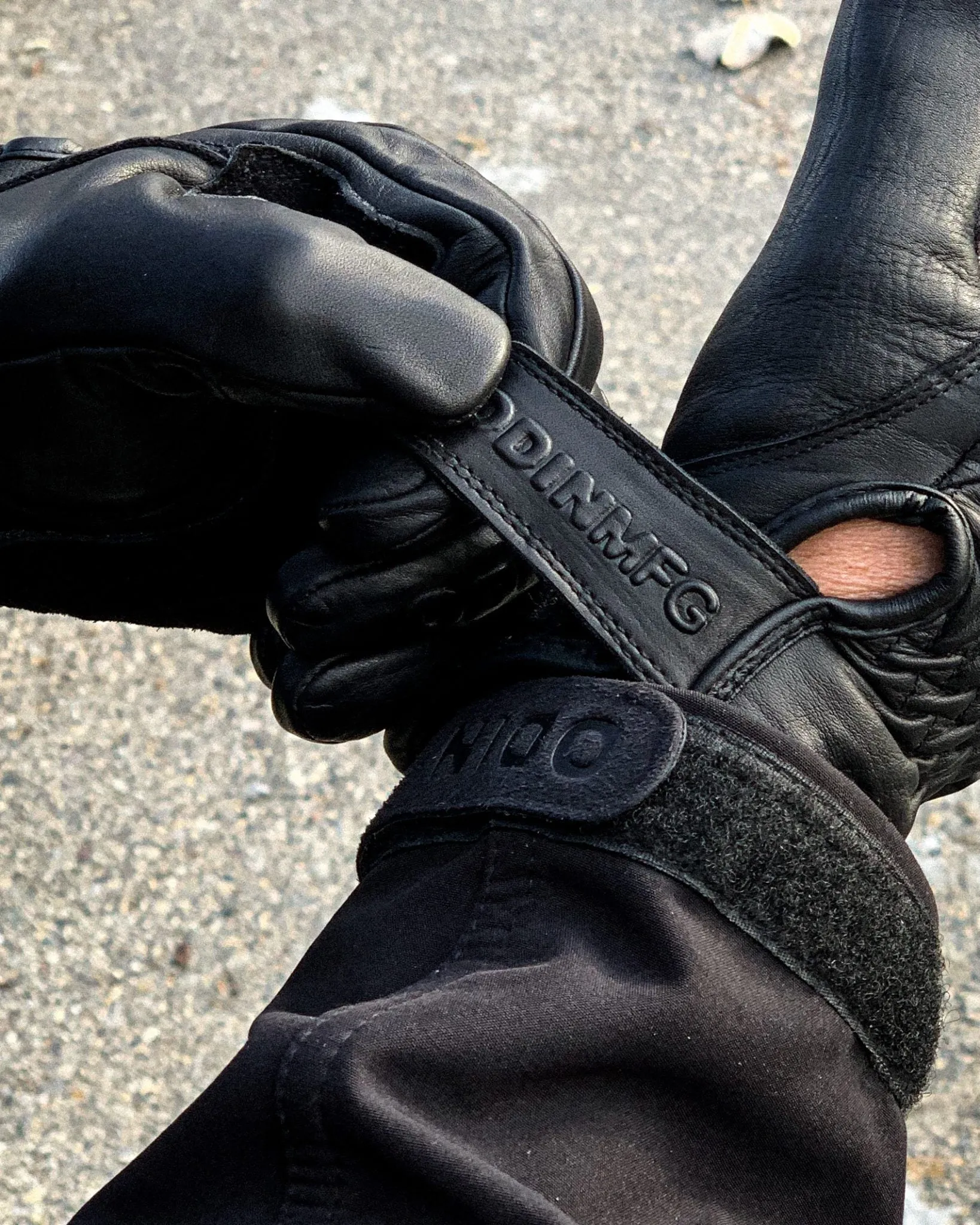 Originals Leather Gloves - Black Smooth