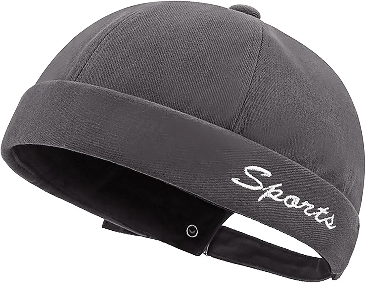 Retro Brimless Skullcap Hat Docker Cap,Sailor Worker Hat Beanie Hat for Mens