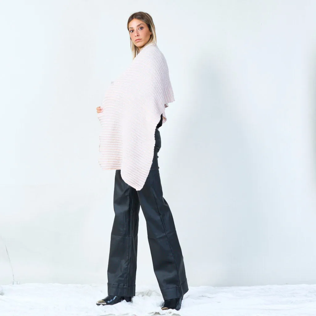 Ribbed knit scarf wholesale