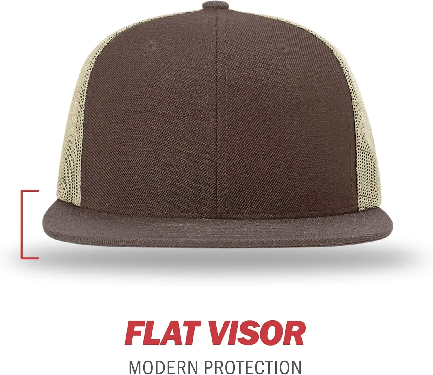 Richardson Unisex 511 Flatbill Trucker Adjustable Snapback Baseball Cap