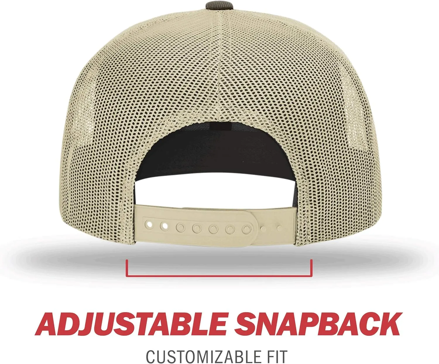 Richardson Unisex 511 Flatbill Trucker Adjustable Snapback Baseball Cap