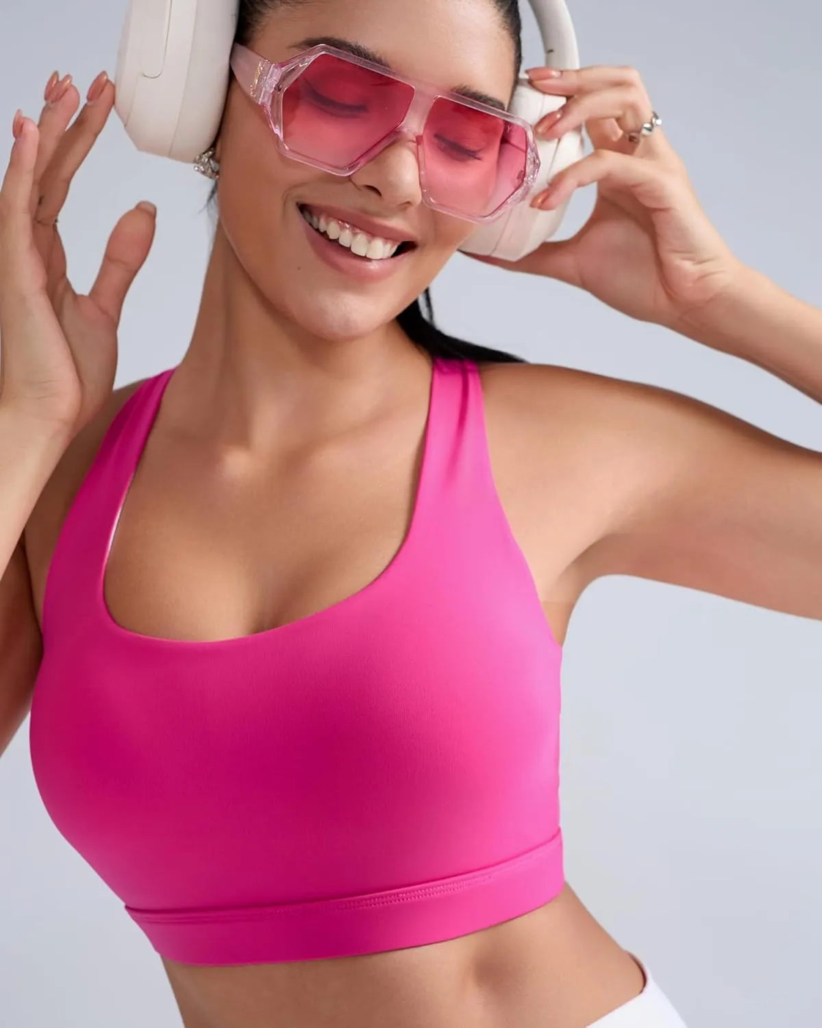 RUNNING GIRL High Impact Sports Bras for Women High Support Womens Sports Bra Racerback Workout Running Bra