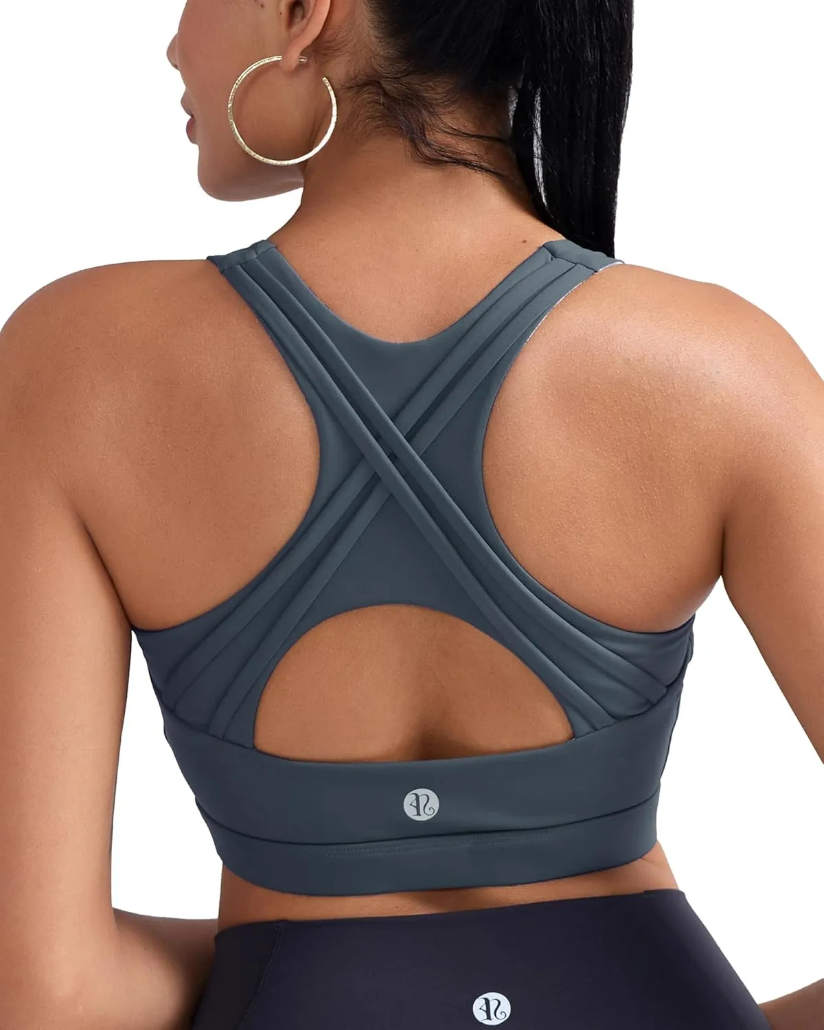 RUNNING GIRL High Impact Sports Bras for Women High Support Womens Sports Bra Racerback Workout Running Bra