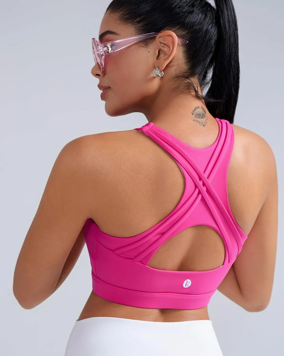 RUNNING GIRL High Impact Sports Bras for Women High Support Womens Sports Bra Racerback Workout Running Bra