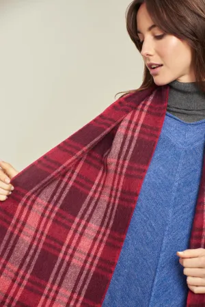 Satie Scarf Baby Alpaca Color Guinda