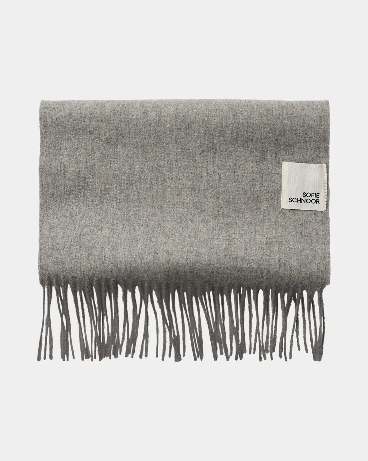 SOPHIESW SCARF - Light grey melange