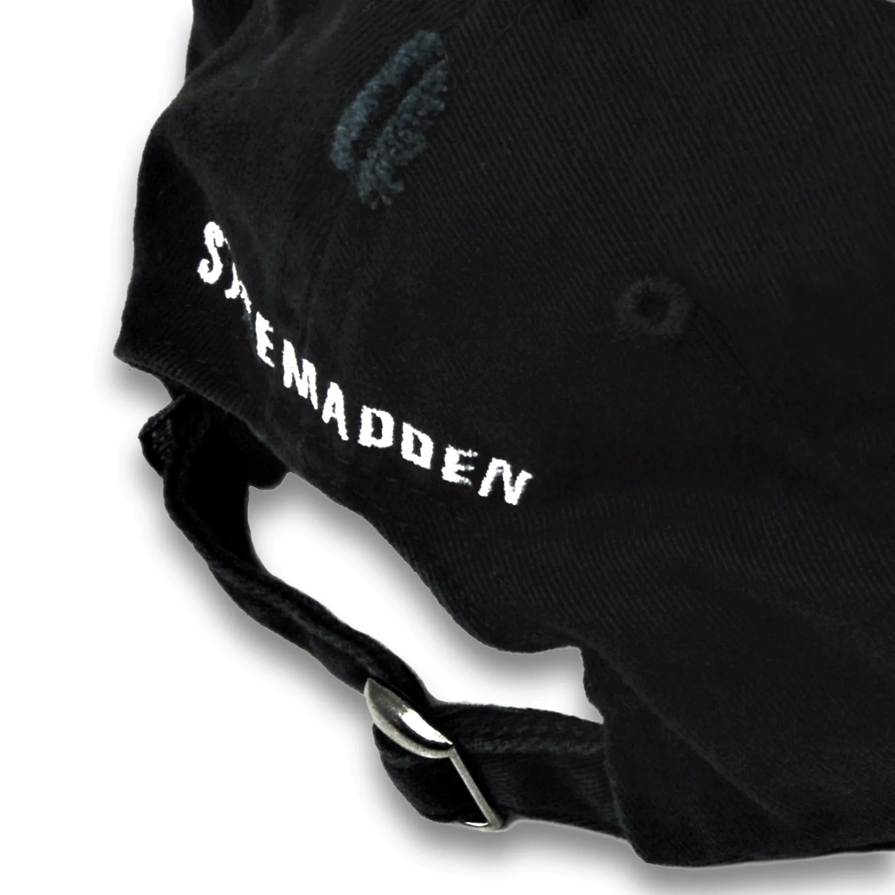 Steve Madden Men's Distressed NY Dad New York Embroidery Baseball Cap
