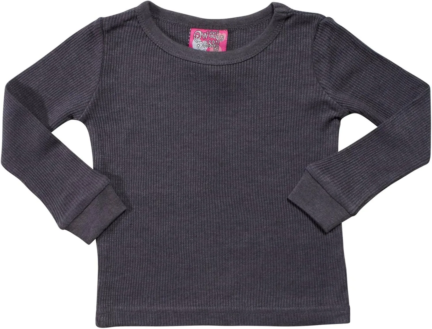 Sweet & Sassy Infant & Toddler Girls' 4-Piece Thermal Underwear Set