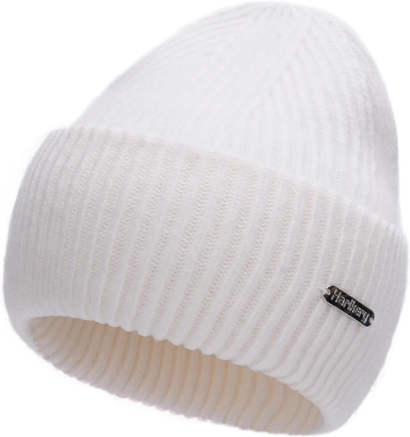 Wool Knit Beanie hat for Women Man Warm Soft Cashmere Beanie Unisex Cozy Skull Cap Winter Headwear